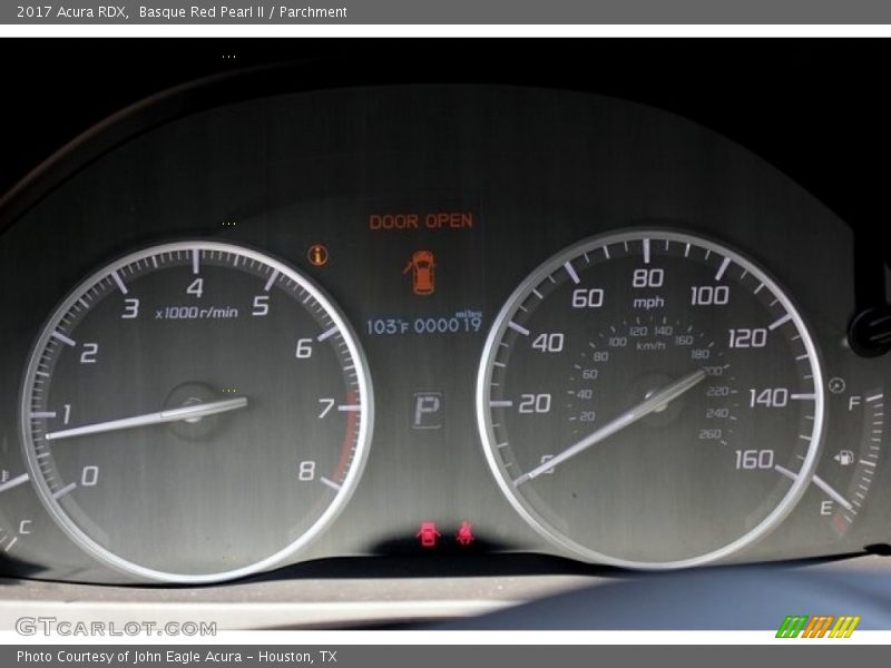 Basque Red Pearl II / Parchment 2017 Acura RDX