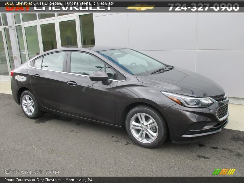 Tungsten Metallic / Jet Black 2016 Chevrolet Cruze LT Sedan