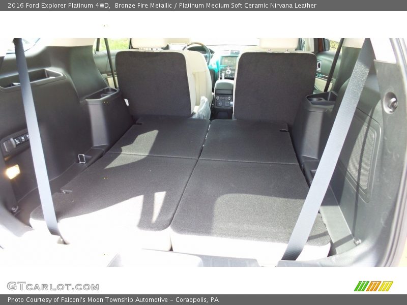 Bronze Fire Metallic / Platinum Medium Soft Ceramic Nirvana Leather 2016 Ford Explorer Platinum 4WD