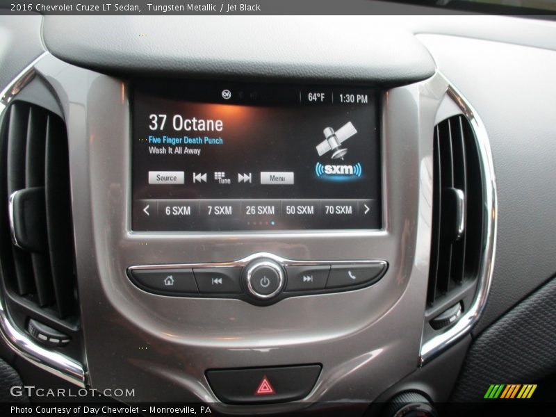 Tungsten Metallic / Jet Black 2016 Chevrolet Cruze LT Sedan