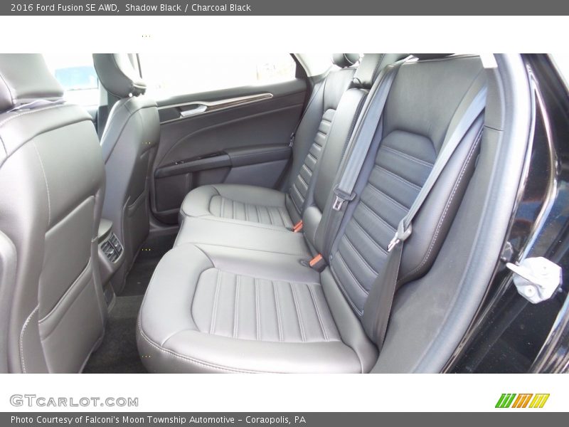 Shadow Black / Charcoal Black 2016 Ford Fusion SE AWD