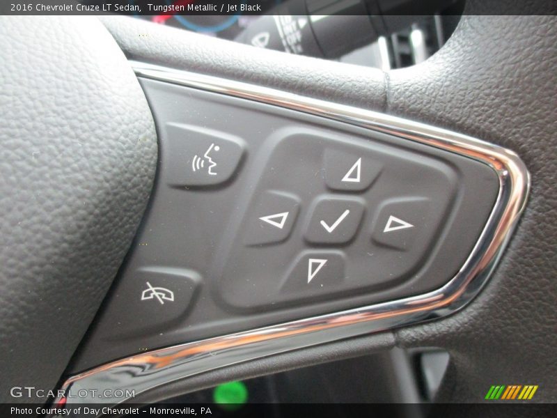 Tungsten Metallic / Jet Black 2016 Chevrolet Cruze LT Sedan