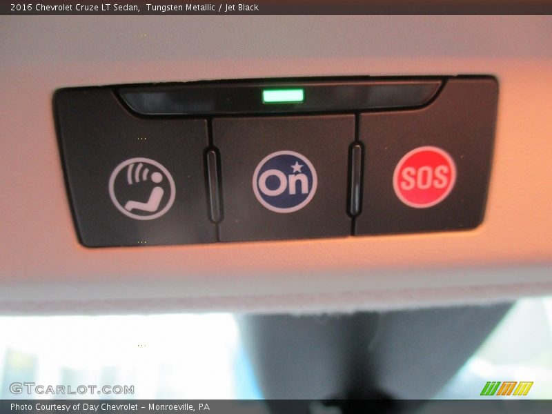 Tungsten Metallic / Jet Black 2016 Chevrolet Cruze LT Sedan