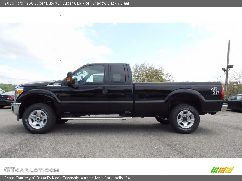 Shadow Black / Steel 2016 Ford F250 Super Duty XLT Super Cab 4x4