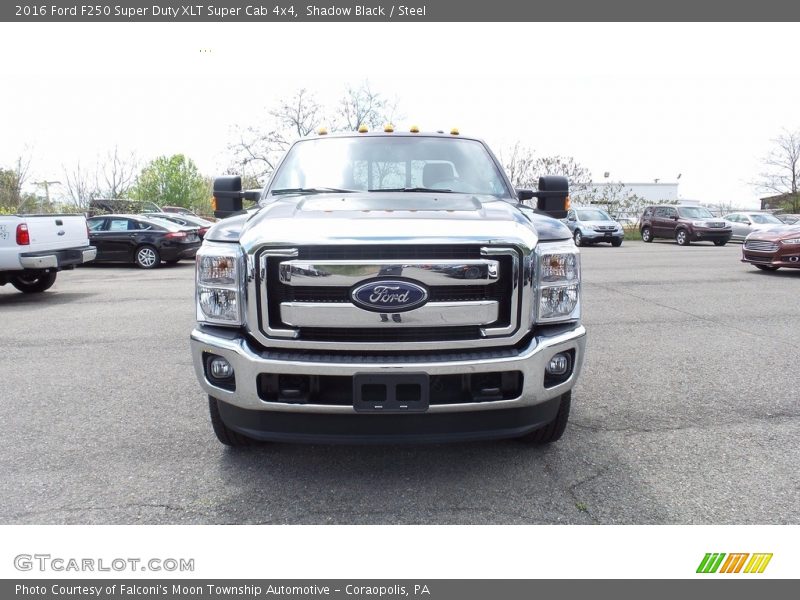 Shadow Black / Steel 2016 Ford F250 Super Duty XLT Super Cab 4x4