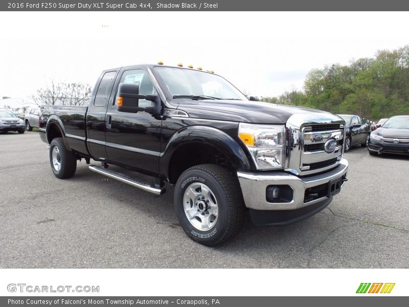 Shadow Black / Steel 2016 Ford F250 Super Duty XLT Super Cab 4x4