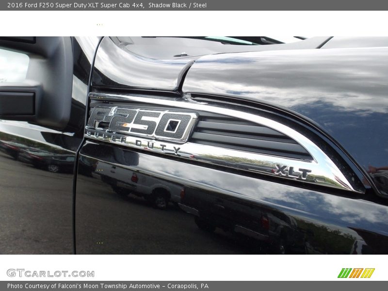 Shadow Black / Steel 2016 Ford F250 Super Duty XLT Super Cab 4x4