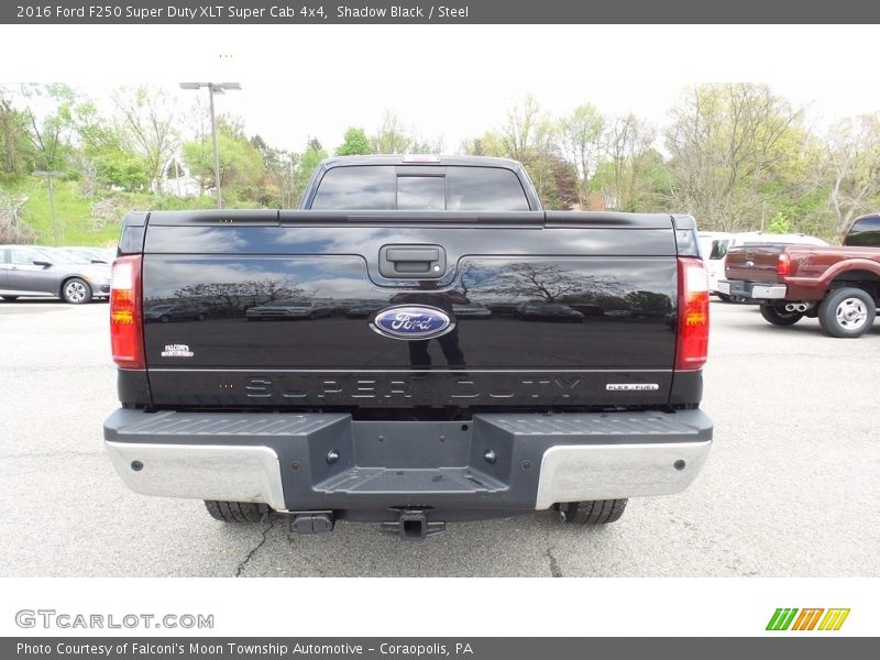 Shadow Black / Steel 2016 Ford F250 Super Duty XLT Super Cab 4x4