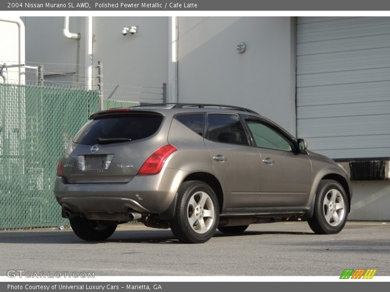 Polished Pewter Metallic / Cafe Latte 2004 Nissan Murano SL AWD