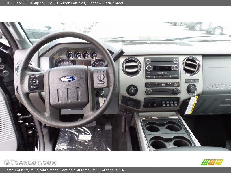 Shadow Black / Steel 2016 Ford F250 Super Duty XLT Super Cab 4x4