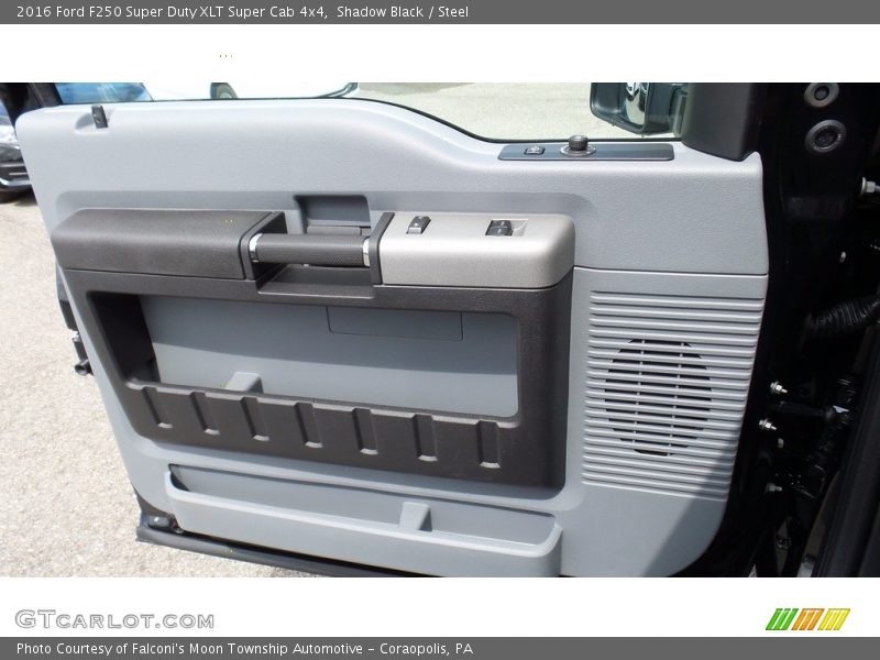 Shadow Black / Steel 2016 Ford F250 Super Duty XLT Super Cab 4x4