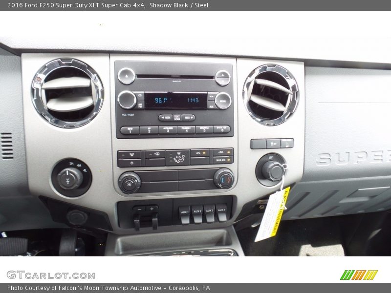 Shadow Black / Steel 2016 Ford F250 Super Duty XLT Super Cab 4x4