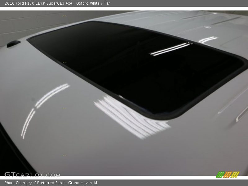 Oxford White / Tan 2010 Ford F150 Lariat SuperCab 4x4