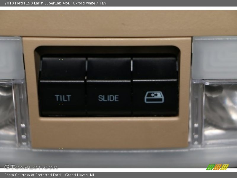 Oxford White / Tan 2010 Ford F150 Lariat SuperCab 4x4
