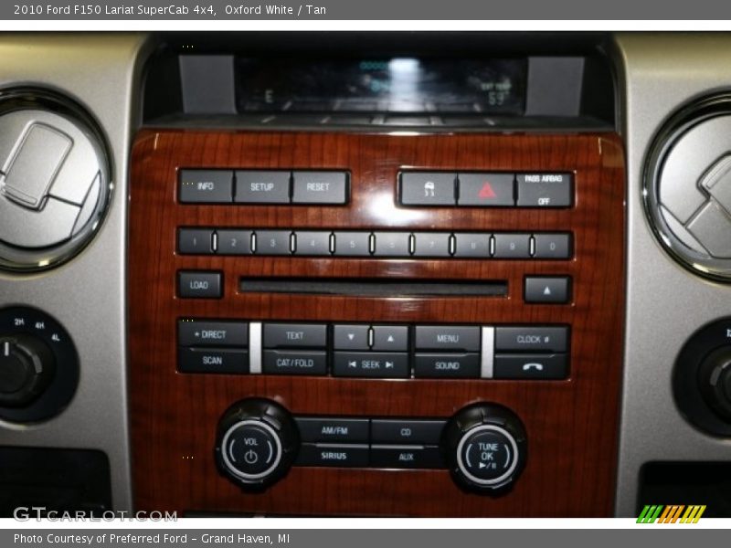 Oxford White / Tan 2010 Ford F150 Lariat SuperCab 4x4