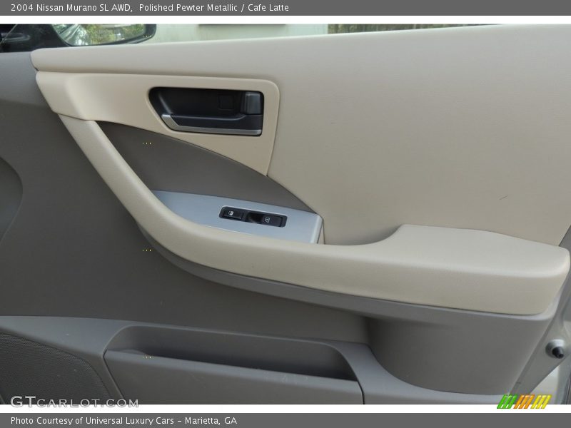 Polished Pewter Metallic / Cafe Latte 2004 Nissan Murano SL AWD