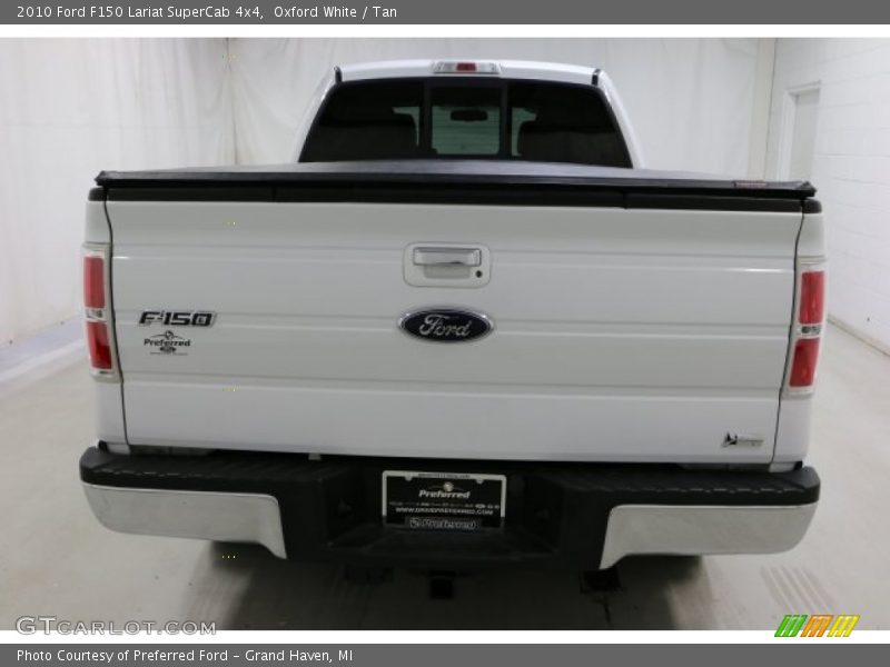 Oxford White / Tan 2010 Ford F150 Lariat SuperCab 4x4