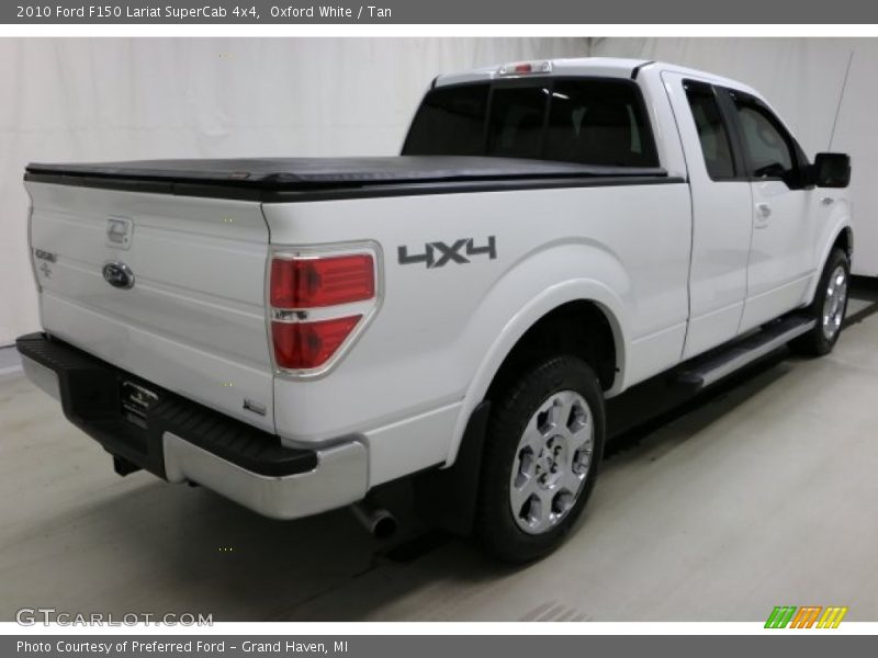 Oxford White / Tan 2010 Ford F150 Lariat SuperCab 4x4