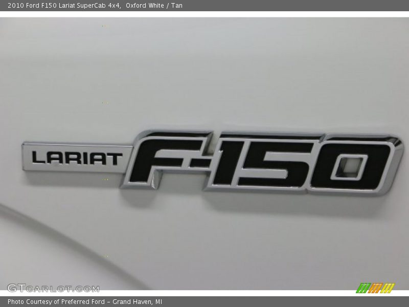 Oxford White / Tan 2010 Ford F150 Lariat SuperCab 4x4