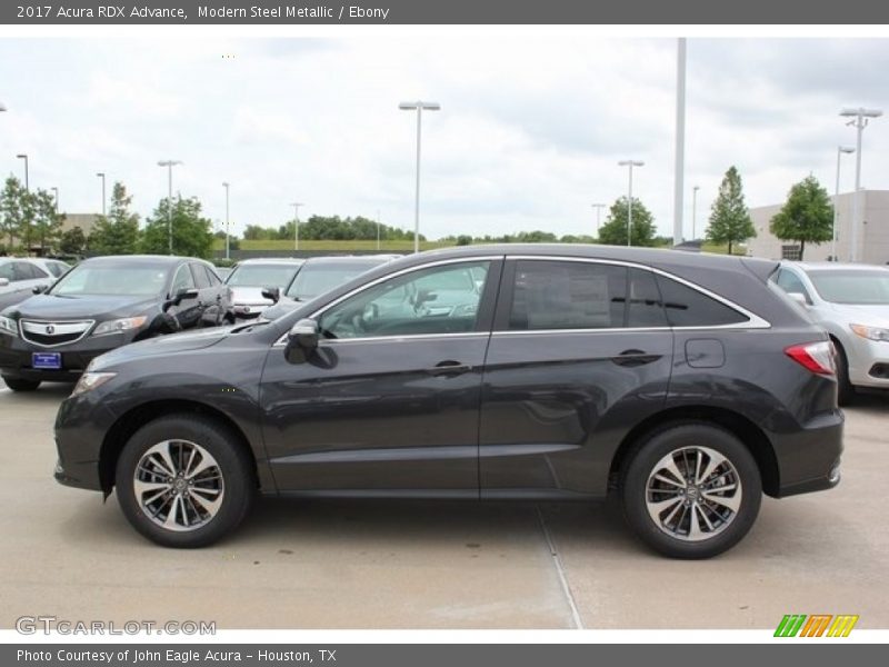 Modern Steel Metallic / Ebony 2017 Acura RDX Advance