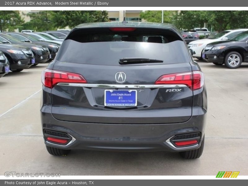 Modern Steel Metallic / Ebony 2017 Acura RDX Advance