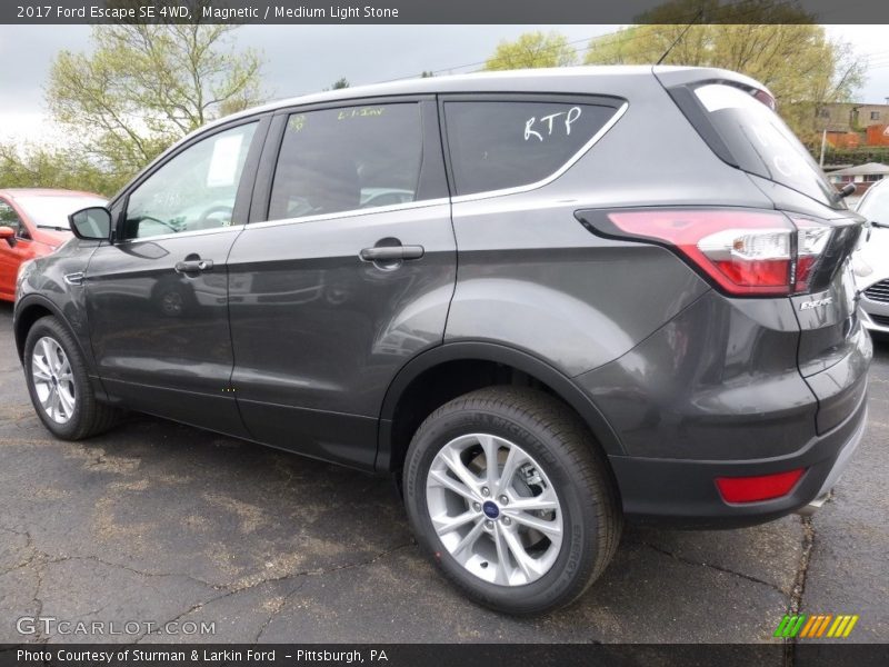 Magnetic / Medium Light Stone 2017 Ford Escape SE 4WD