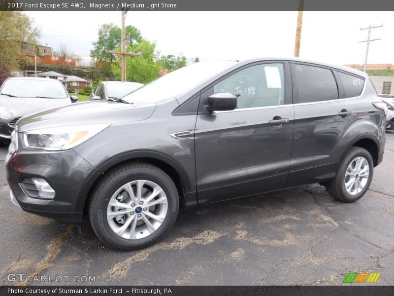 Magnetic / Medium Light Stone 2017 Ford Escape SE 4WD