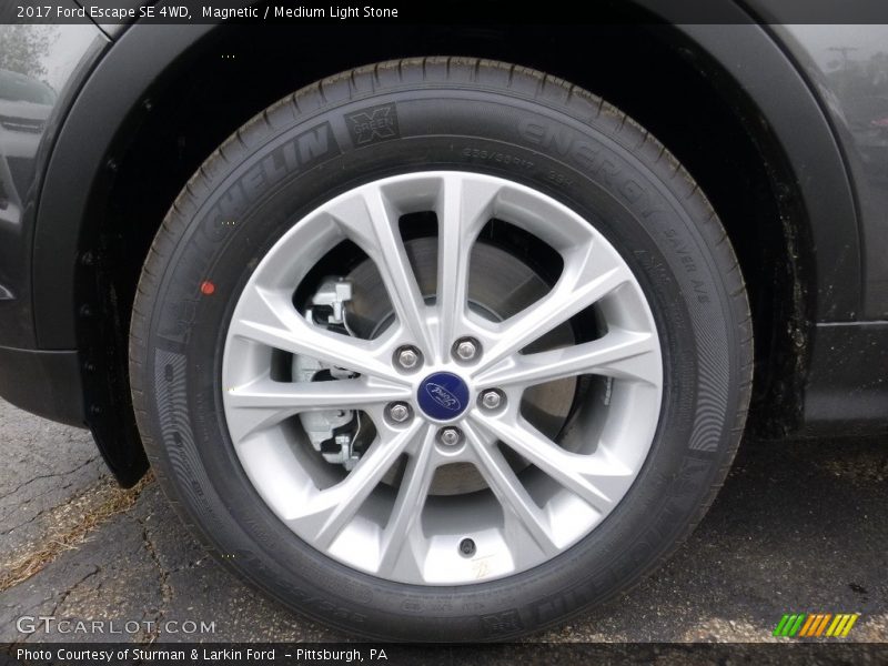 Magnetic / Medium Light Stone 2017 Ford Escape SE 4WD