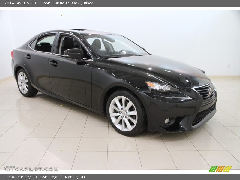 Obsidian Black / Black 2014 Lexus IS 250 F Sport