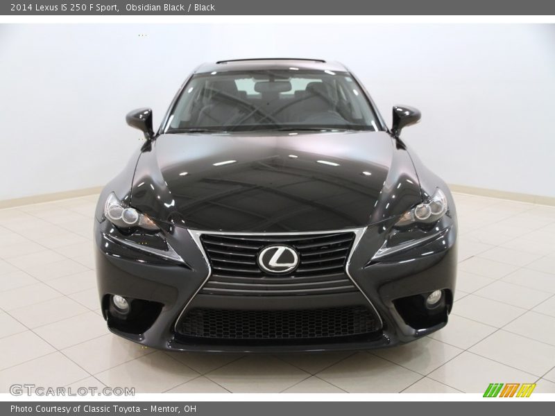 Obsidian Black / Black 2014 Lexus IS 250 F Sport