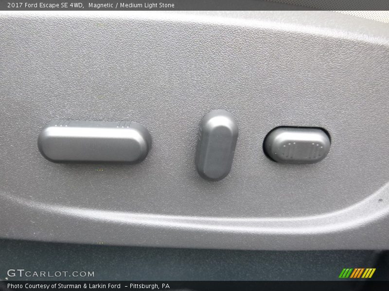 Magnetic / Medium Light Stone 2017 Ford Escape SE 4WD