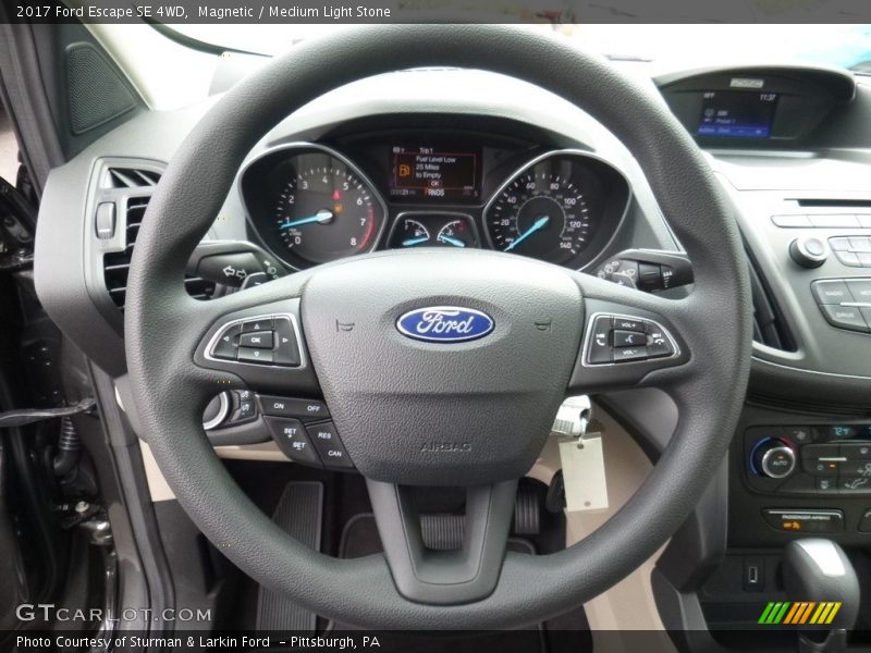 Magnetic / Medium Light Stone 2017 Ford Escape SE 4WD