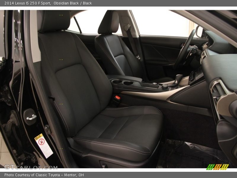 Obsidian Black / Black 2014 Lexus IS 250 F Sport