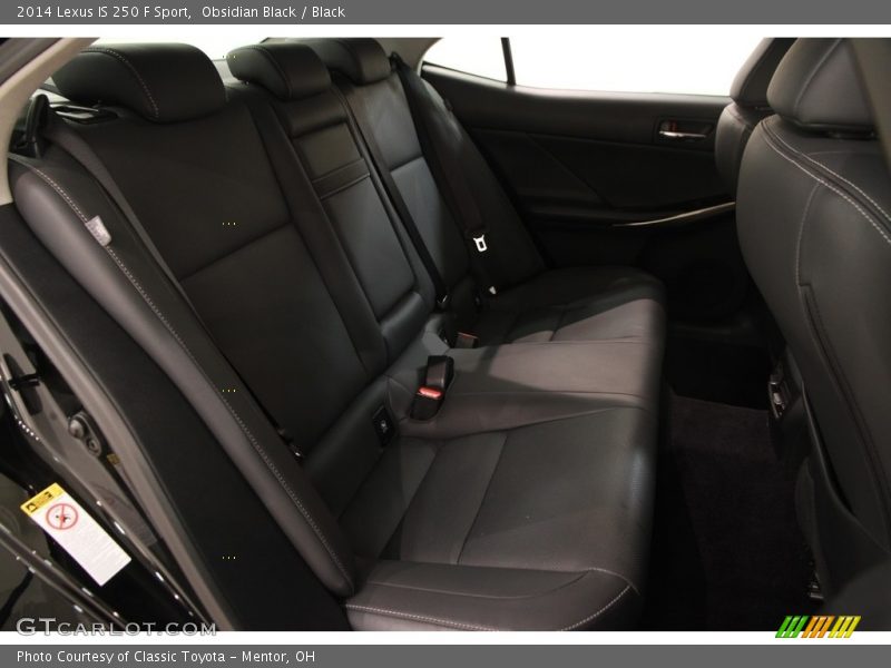 Obsidian Black / Black 2014 Lexus IS 250 F Sport