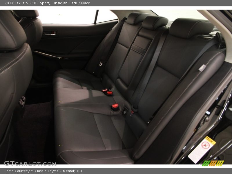 Obsidian Black / Black 2014 Lexus IS 250 F Sport