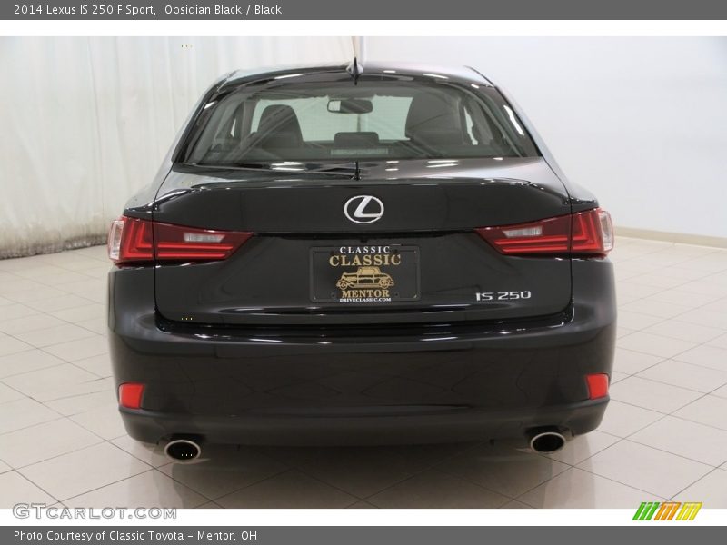 Obsidian Black / Black 2014 Lexus IS 250 F Sport