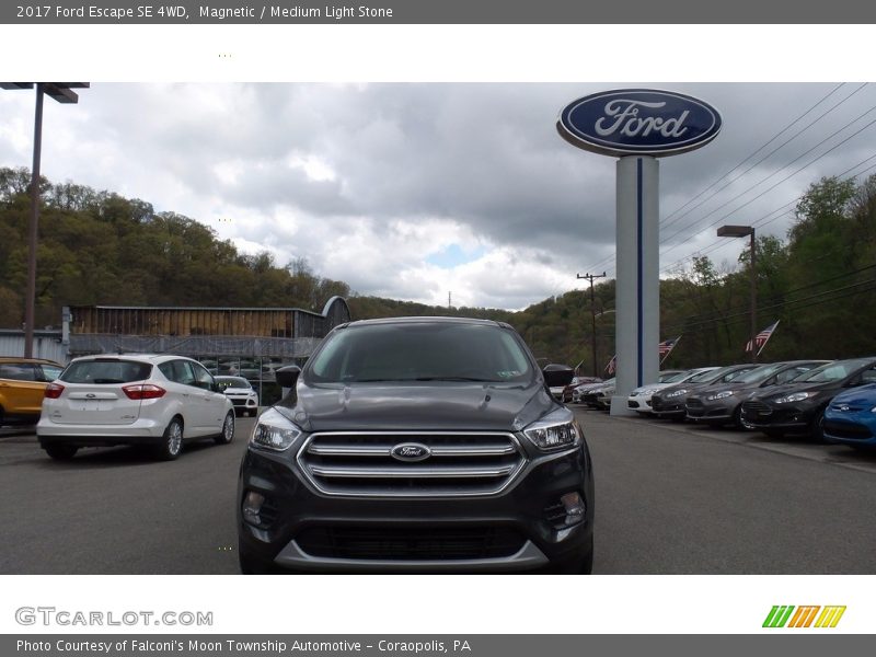 Magnetic / Medium Light Stone 2017 Ford Escape SE 4WD