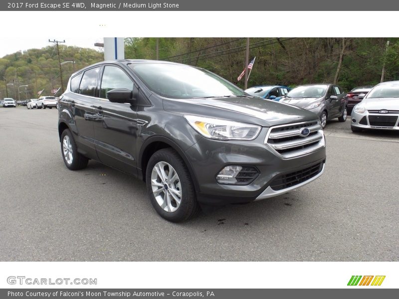 Magnetic / Medium Light Stone 2017 Ford Escape SE 4WD