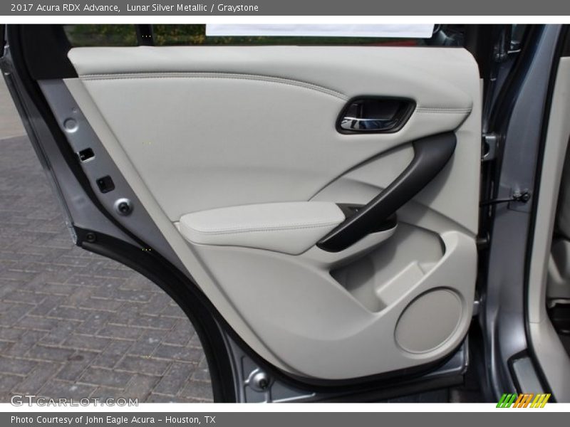 Lunar Silver Metallic / Graystone 2017 Acura RDX Advance