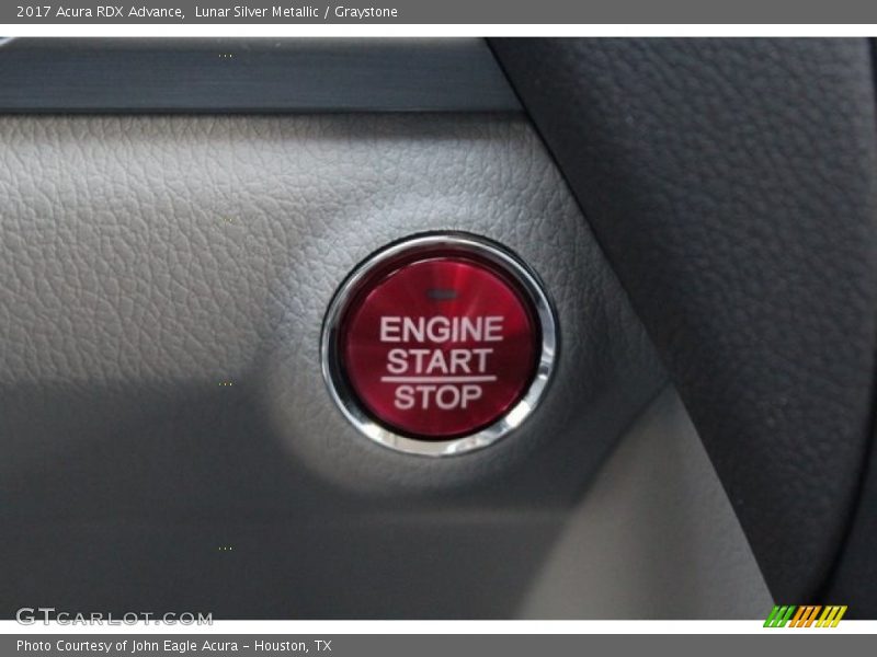 Lunar Silver Metallic / Graystone 2017 Acura RDX Advance