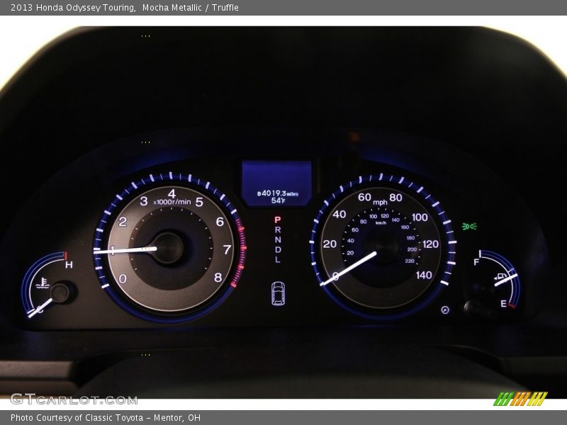 Mocha Metallic / Truffle 2013 Honda Odyssey Touring