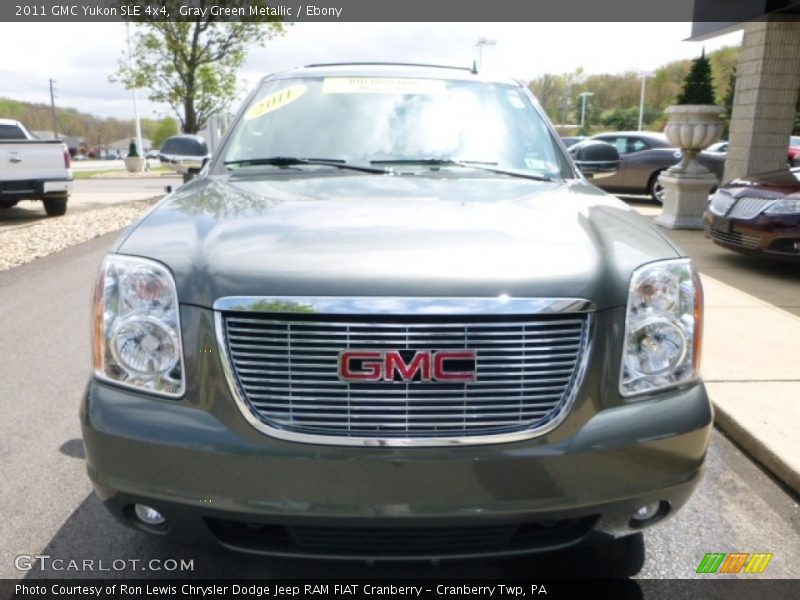 Gray Green Metallic / Ebony 2011 GMC Yukon SLE 4x4