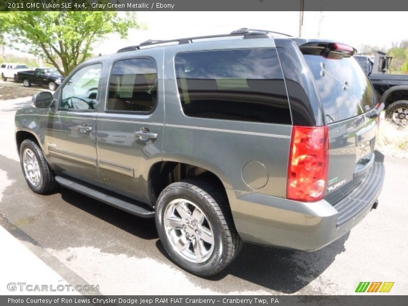 Gray Green Metallic / Ebony 2011 GMC Yukon SLE 4x4