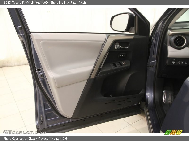 Shoreline Blue Pearl / Ash 2013 Toyota RAV4 Limited AWD