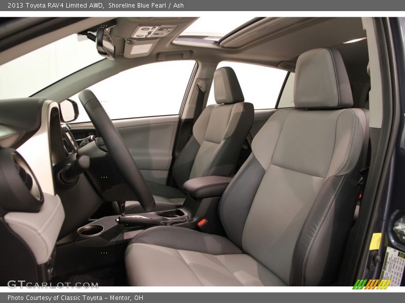 Shoreline Blue Pearl / Ash 2013 Toyota RAV4 Limited AWD