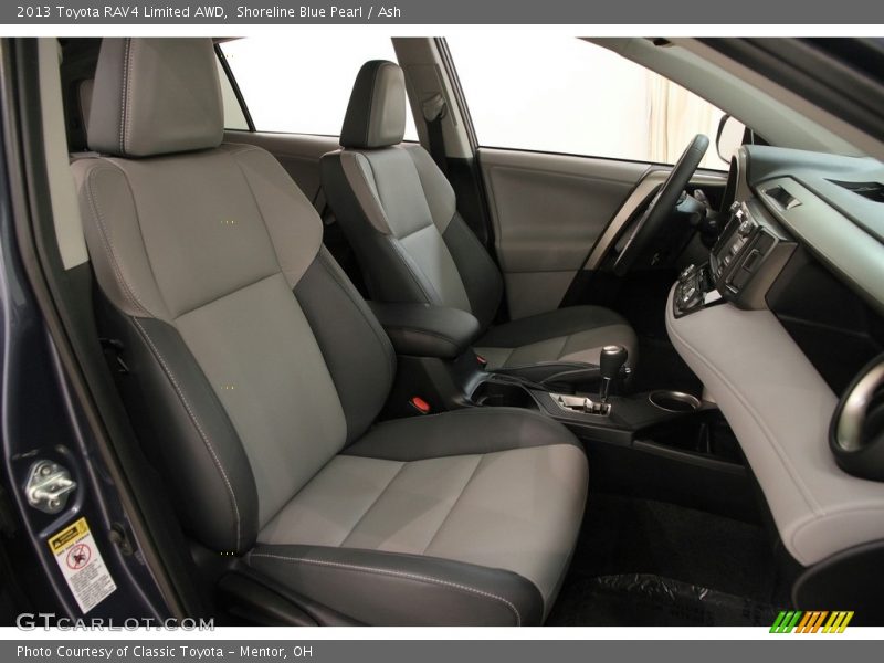 Shoreline Blue Pearl / Ash 2013 Toyota RAV4 Limited AWD