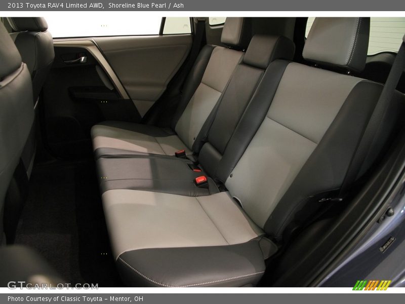 Shoreline Blue Pearl / Ash 2013 Toyota RAV4 Limited AWD