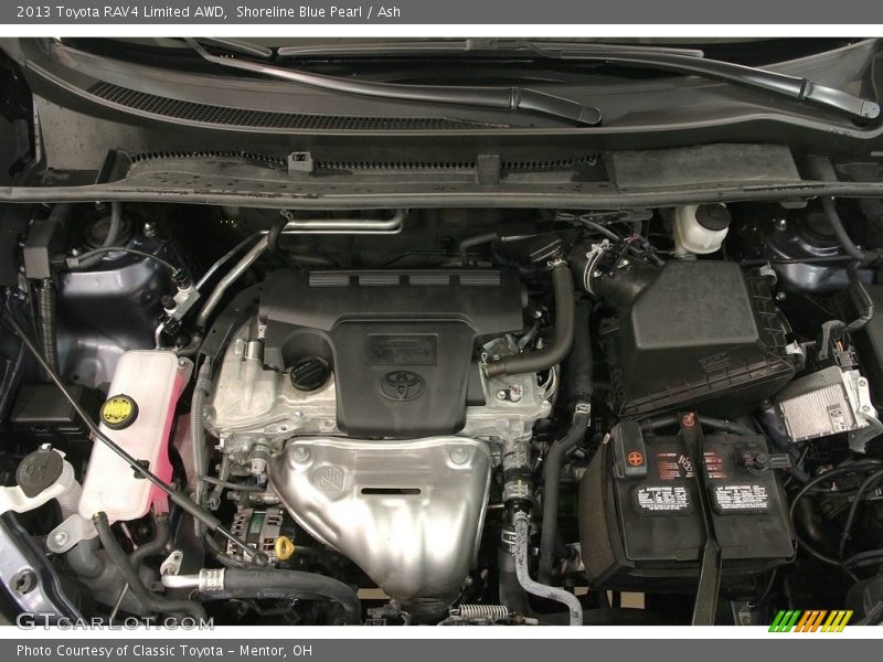 Shoreline Blue Pearl / Ash 2013 Toyota RAV4 Limited AWD