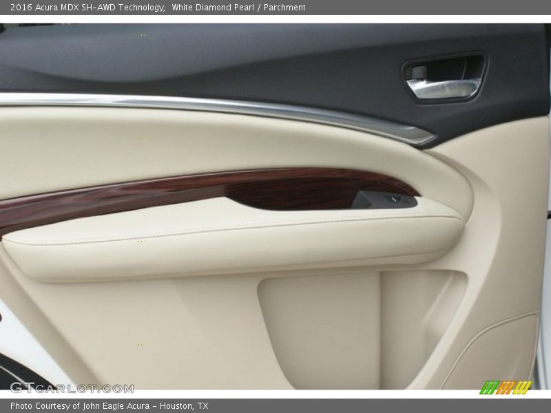White Diamond Pearl / Parchment 2016 Acura MDX SH-AWD Technology