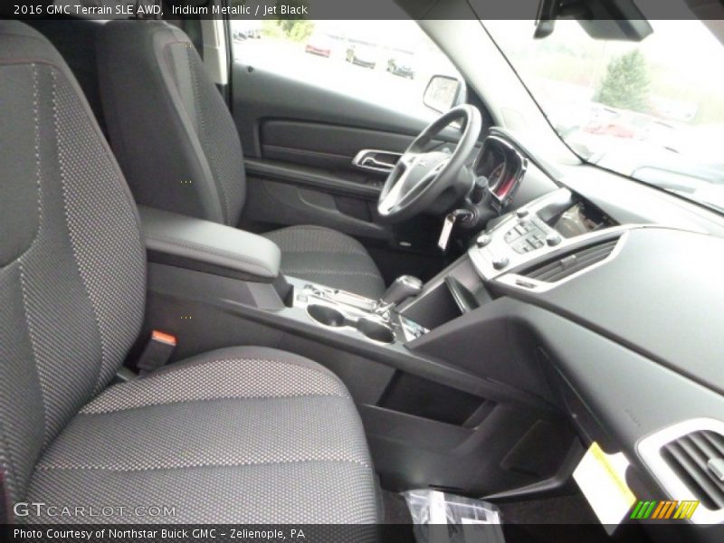 Iridium Metallic / Jet Black 2016 GMC Terrain SLE AWD